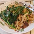 高坂さん家's cooksnap of when they made 【節約】エビとしめじの和風パスタ.