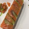おにぎりちゃんママ's cooksnap of when they made とろける漬けサーモンｄｅ絶品押し寿司.