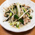 陸倫葵's cooksnap of when they made ５分で簡単！旨塩もやし炒め.