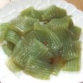 きらり流れ星's cooksnap of when they made 刺身こんにゃくのピリ辛炒め♪.