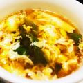 えりっく23's cooksnap of when they made ふんわり卵とわかめのスープ.