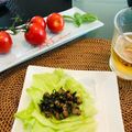 shiho23's cooksnap of when they made 作り置き✳︎バジルそぼろ.