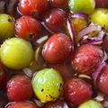 りこりゃんママ's cooksnap of when they made 【常備菜】紫玉ねぎとトマトのマリネ.