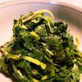 milestone★'s cooksnap of when they made モロヘイヤのおひたし.