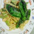 kazu495's cooksnap of when they made 小海老のトマトクリームパスタ.