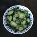 クックZYWQ5Q☆'s cooksnap of when they made 醤油ゴマ油香るシャキシャキきゅうり酢の物.