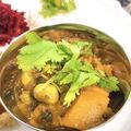 Beauvior's cooksnap of when they made カボチャと枝豆のカレー.