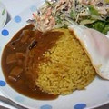 vivi622's cooksnap of when they made 炊飯器で簡単♪カレーピラフ.