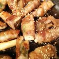 dentalako's cooksnap of when they made エリンギと大葉の豚肉巻き.