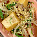 すずえみ＠JKT's cooksnap of when they made 水菜としめじの厚揚げ炒め.