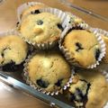 クック53LK84☆'s cooksnap of when they made ブルーベリーとクリームチーズのマフィン。.