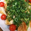 ティ子's cooksnap of when they made 夏のおかず☆鳥胸のさっぱり香味のせ♪.