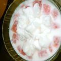 さつき奈央's cooksnap of when they made フルーツ牛乳寒天☆.