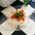 ★サンセット★'s cooksnap of when they made ☆鮭といくらの親子素麺☆.