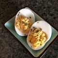 栗丸うさぎ's cooksnap of when they made カレー風味~Deviled Eggs.