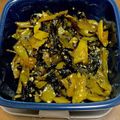 irohaodet's cooksnap of when they made 高菜漬けの油炒め.
