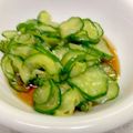 ちょこぼえ☆'s cooksnap of when they made 簡単・きゅうりの酢の物（三杯酢）副菜に.