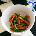 ★サンセット★'s cooksnap of when they made いんげんとにんじんのごま和え.