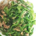 クック8EDWFE☆'s cooksnap of when they made 簡単！無限ピーマン(*^^*).