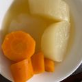 いっぺい99's cooksnap of when they made 圧力鍋におまかせ コンソメふろふき大根.