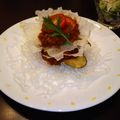 クックFVOPP2☆'s cooksnap of when they made 挽き肉.春雨.春巻の皮で作るミルフィーユ.