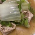 なさん☆'s cooksnap of when they made 鶏ひき肉白菜の中華風炒め♪簡単.