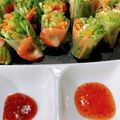 シルバニア's cooksnap of when they made 生春巻き～3種のアジアンたれで♬.