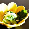 kebeibiko's cooksnap of when they made イカと野菜の酢ぬた（酢味噌）和え.