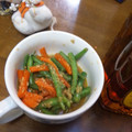 エドノアラシ's cooksnap of when they made 今が旬♪いんげんと人参のごま和え.