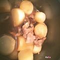 haru08's cooksnap of when they made 甘辛豚バラ大根　にんにく入り♪.
