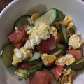 クック1FX93J☆'s cooksnap of when they made トマトときゅうりの卵炒め〜生姜風味〜.