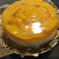 hisapyon9's cooksnap of when they made 桃のヨーグルトムースケーキ.