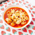 あやちん０８１６'s cooksnap of when they made ささみと大根ふんわり卵のチリソース炒め☆.