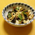 もんしゅしゅ's cooksnap of when they made レンジで、なすと竹輪の和え物.