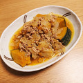 irodori530's cooksnap of when they made 【簡単20分】ひき肉とかぼちゃの煮物.
