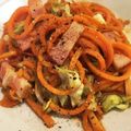 YUKIKI☆'s cooksnap of when they made ベジヌードル人参の焼きそば.