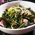 レモンジャ's cooksnap of when they made 空芯菜とベーコンの炒め物.