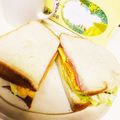もちっこ橙色's cooksnap of when they made 文学メシ！野菜たっぷりサンドイッチ.