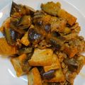 びっくぽんた's cooksnap of when they made 柔らか鶏胸肉と茄子・厚揚げのチリソース.