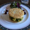 CANADOLL's cooksnap of when they made コールラビでバーガー風.