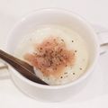 boiledegg's cooksnap of when they made レンジで簡単！ポタージュでチーズリゾット.