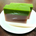 okamelove's cooksnap of when they made 抹茶水ようかん★こしあんと２色♪.