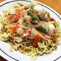 ありみりん♡'s cooksnap of when they made 海鮮あんかけ焼きそば.
