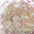 梁研♡十色食堂's cooksnap of when they made 夕顔とツナのトロトロ煮.