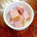 ルぴあ's cooksnap of when they made サイコロベーコン.