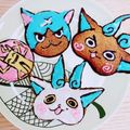 クックIENICA☆'s cooksnap of when they made 妖怪ウォッチ可愛いアイスボックスクッキー.