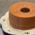 ゆかぱわ's cooksnap of when they made 簡単ココアシフォンケーキ　BP無し.