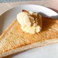 しまりすらいふ。's cooksnap of when they made 自宅で簡単♪ハチミツトーストアイス乗せ.