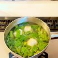 ☆☆まりか☆☆'s cooksnap of when they made つるむらさきのお味噌汁.