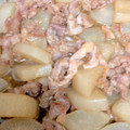 rin☆tama's cooksnap of when they made 豚コマ肉と大根の炒め煮.
